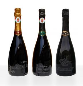 Somló Pezsgő Gravírozott