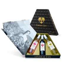 Vörös és fehér díszcsomag 